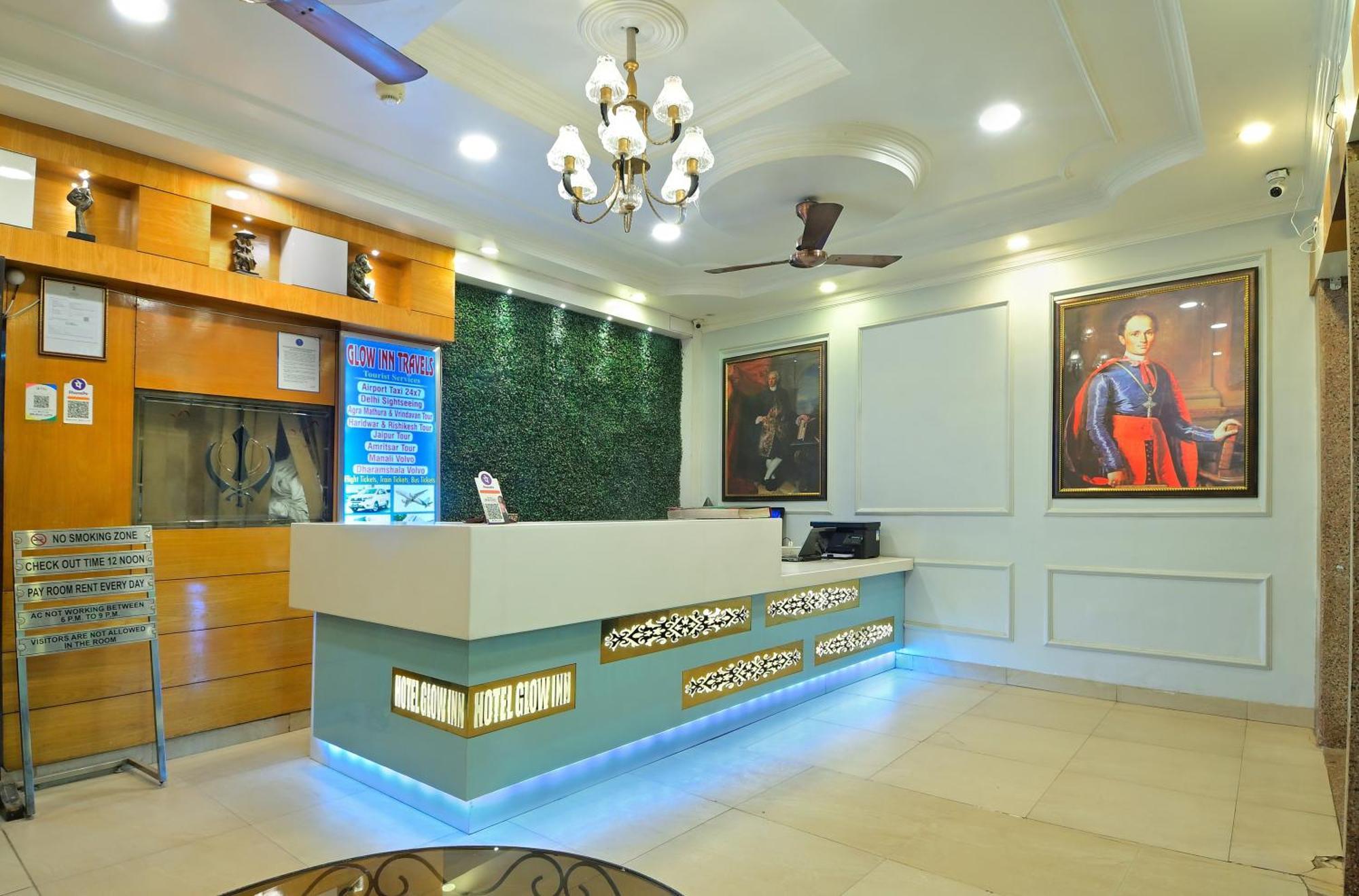 Hotel Glow Inn Paharganj-3 Mins Walk From New Delhi Railway Station Екстер'єр фото