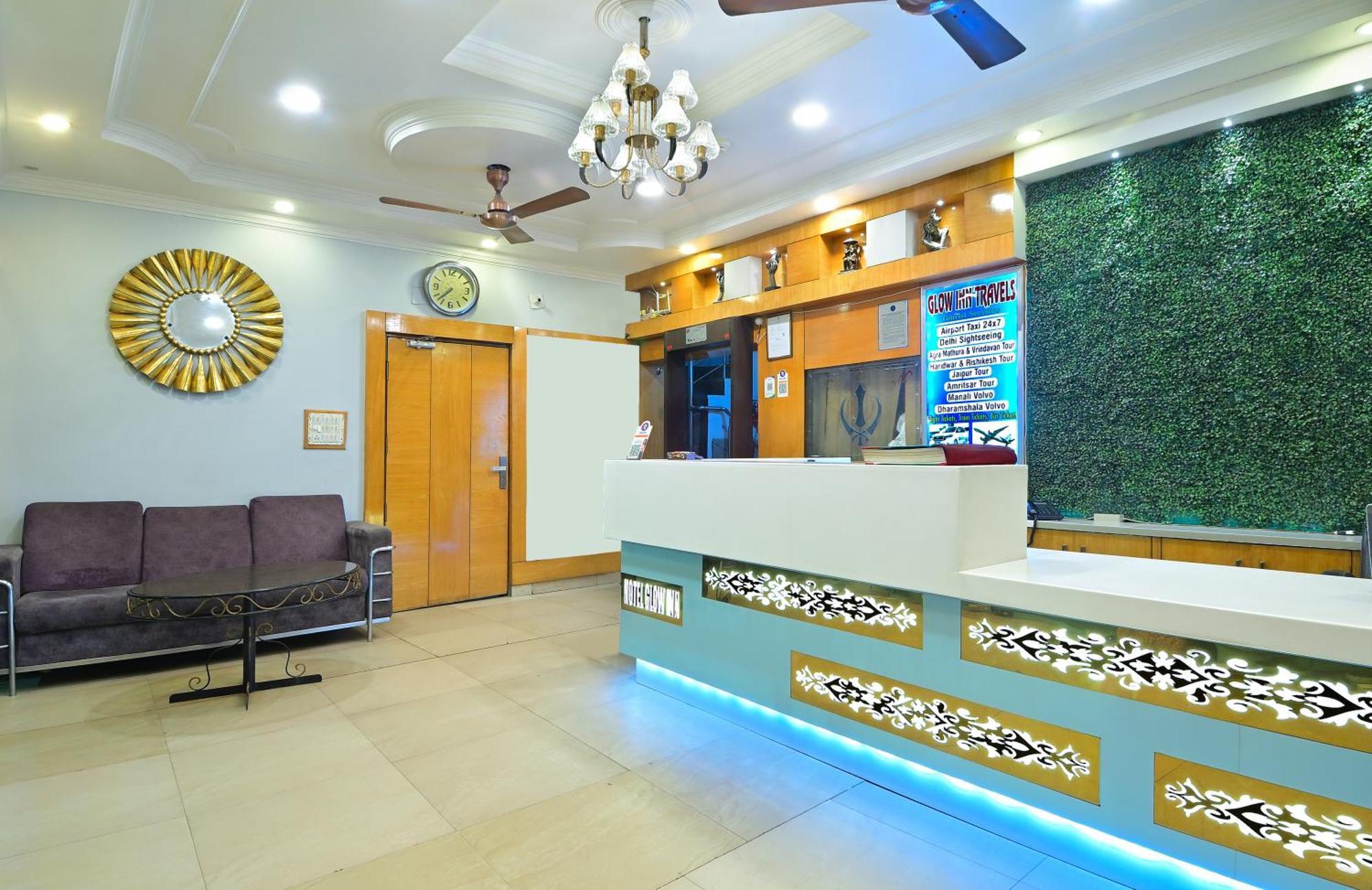 Hotel Glow Inn Paharganj-3 Mins Walk From New Delhi Railway Station Екстер'єр фото